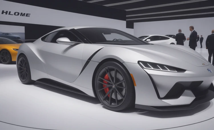 Modelos de carros mais recentes no salão do automóvel de 2024