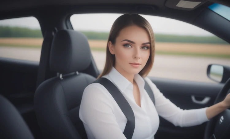 Fahrer beim Fahrsicherheitstraining